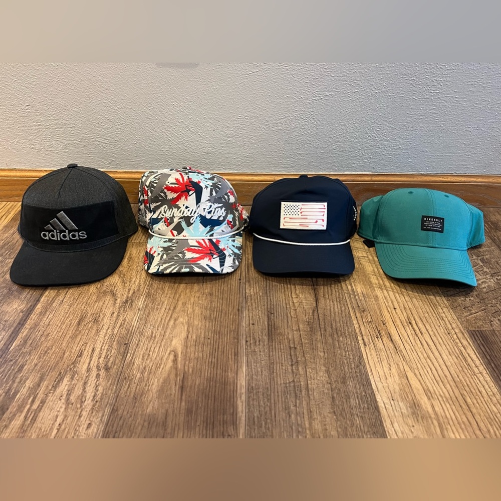 Nike Adidas Barstool Sports Golf Hat Lot